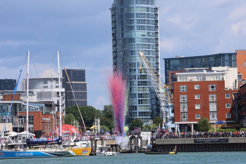 Round the World Clipper Race arrival in Portsmouth